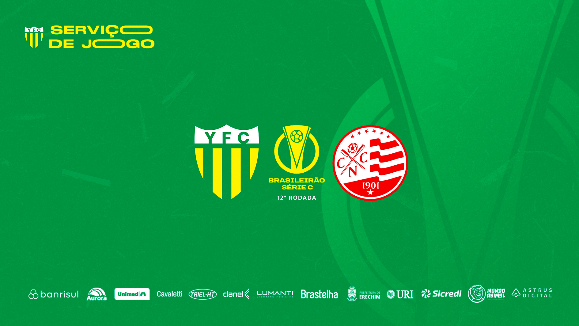 Confira a agenda completa de jogos do Campeonato Brasileiro Série C nos  canais Nosso Futebol